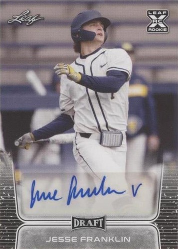 2020 Leaf Draft - Jesse Franklin V #BA-JF2