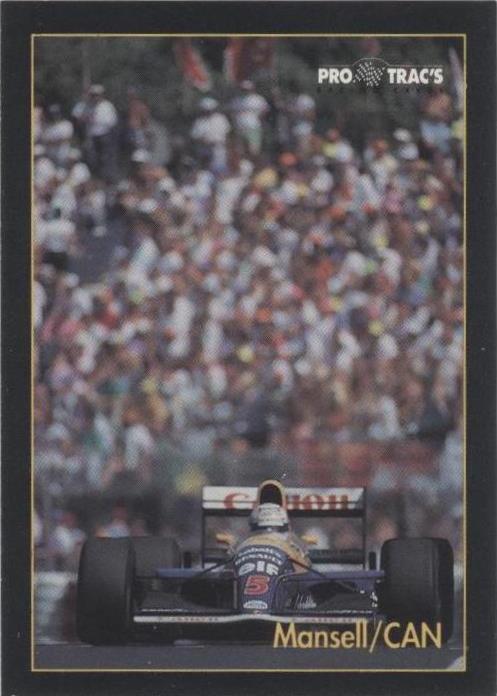 1991 Pro Trac's Formula One - Nigel Mansell #158