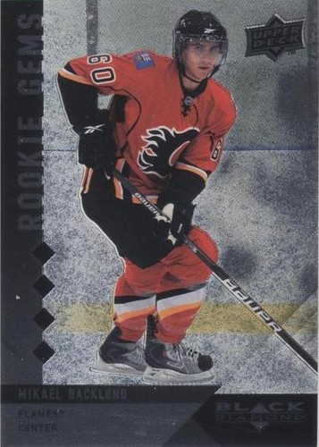 2009-10 Upper Deck Black Diamond - Mikael Backlund #214