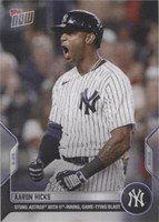 2022 Topps Now - Aaron Hicks #400