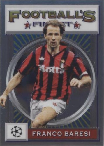 2021-22 Topps Finest Flashbacks UCL Franco Baresi #95