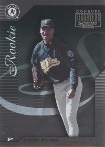 2001 Donruss Signature Series - Juan Pena #296