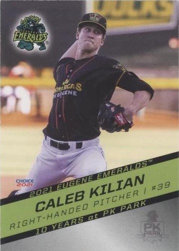 2021 Choice Eugene Emeralds - Caleb Kilian #18
