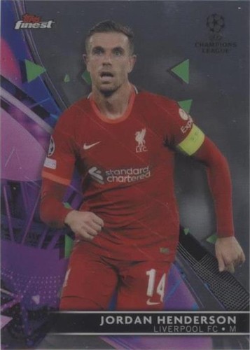 2021-22 Topps Finest UCL Jordan Henderson #22