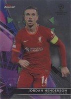 2021-22 Topps Finest UCL Jordan Henderson #22