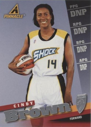 1998 Pinnacle WNBA - Cindy Brown #49