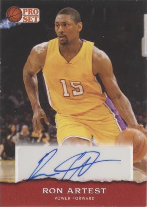 2022 Leaf Pro Set Sports - Metta World Peace #PSA-RA1