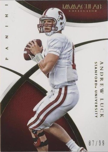 2015 Panini Immaculate Collection Collegiate Andrew Luck #6