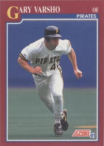 1991 Score Rookie & Traded - Gary Varsho #72T