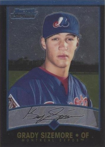 2001 Bowman Chrome - Grady Sizemore #277