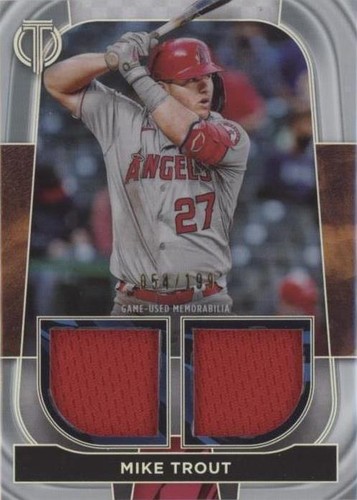 MIKE TROUT メモラビリア直筆サインカード /25