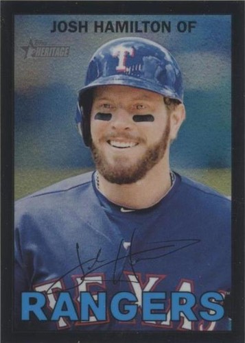 2016 Topps Heritage - Josh Hamilton #THC-463