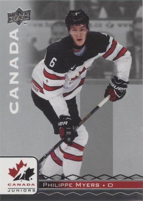2017 Upper Deck Team Canada Juniors - Philippe Myers #16
