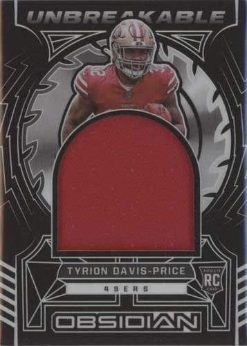 2022 Panini Obsidian Tyrion Davis-Price #UM-TDP