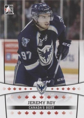 2014-15 Leaf In the Game CHL Top Prospects - Jeremy Roy #14