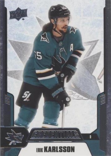 2019-20 Upper Deck Credentials - Erik Karlsson #20