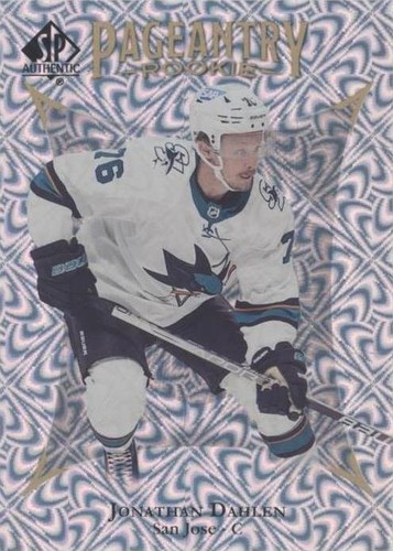 2021-22 SP Authentic - Jonathan Dahlen #P-59