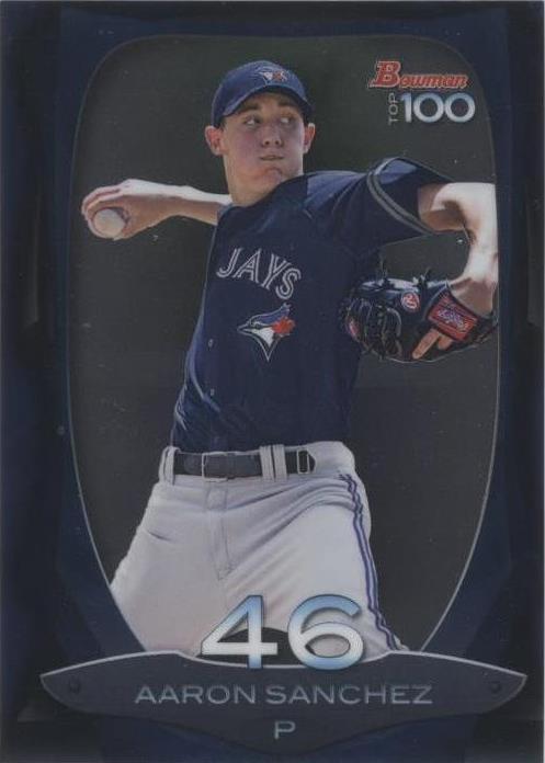2013 Bowman - Aaron Sanchez #BTP-46