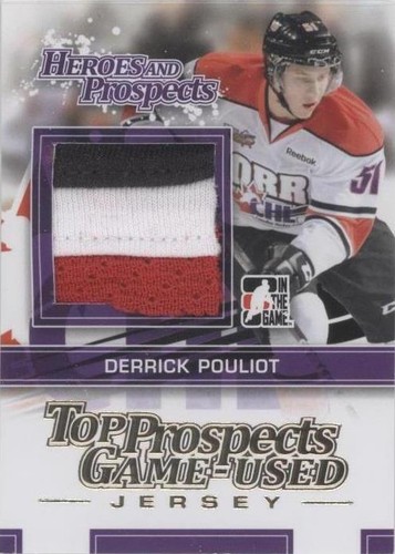2013-14 In the Game Heroes and Prospects - Derrick Pouliot #TPM-22