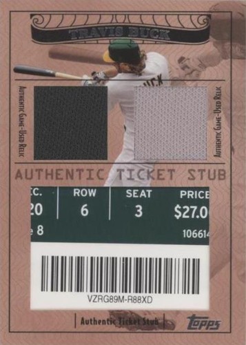 2009 Topps Ticket To Stardom - Travis Buck #TSP2-62