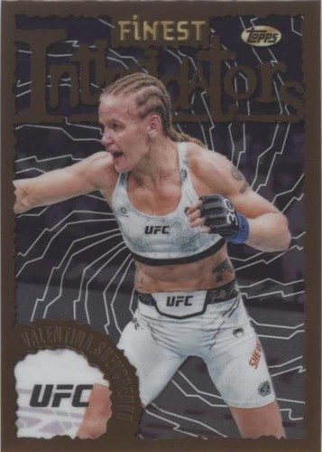 2024 Topps Finest UFC Valentina Shevchenko Intimidators #INT