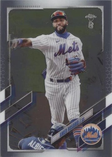 2021 Topps Chrome Ben Baller Edition - Amed Rosario #190