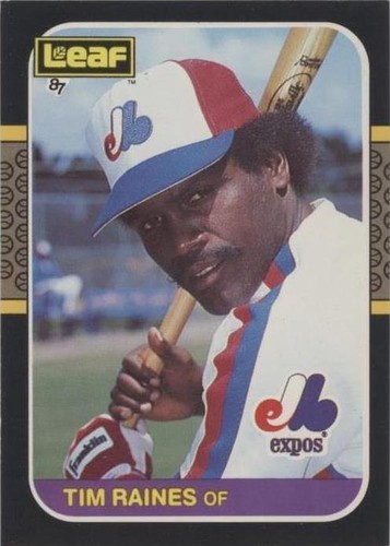 1987 Leaf Canadian - Tim Raines #149