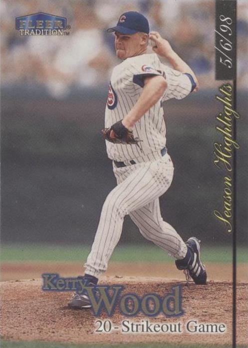 Fleer Tradition 1998 actualización - Kerry Wood #U5