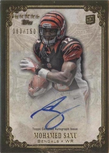 2012 Topps Five Star Mohamed Sanu #FSFA-MS