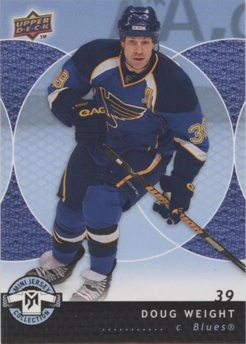 2007-08 Upper Deck Mini Jersey Collection - Doug Weight #84