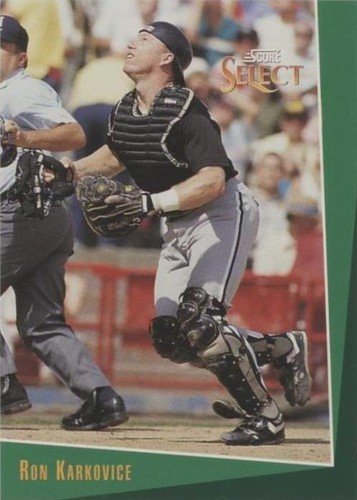 1993 Score Select - Ron Karkovice #381