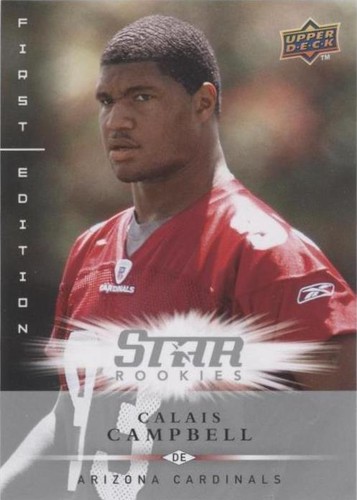 2008 Upper Deck First Edition Calais Campbell #155
