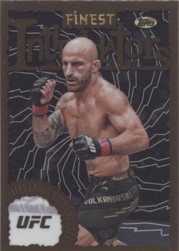 2024 Topps Finest UFC - Alexander Volkanovski #INT-4