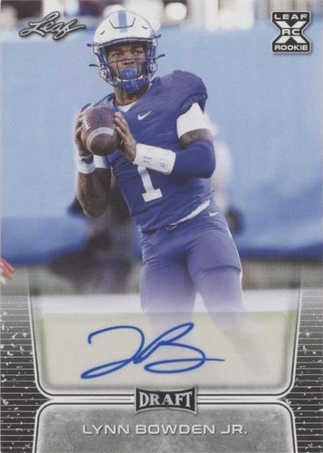 2020 Leaf Draft Lynn Bowden Jr. #BA-LBJ