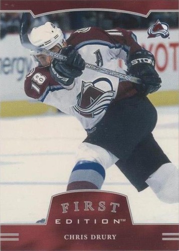 2002-03 In the Game Be A Player First Edition - Chris Drury #093
