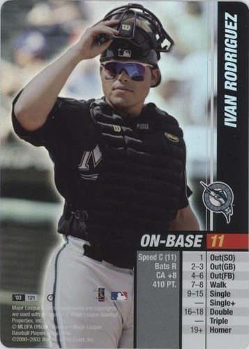 2003 MLB Showdown Trading Deadline - Ivan Rodriguez #121
