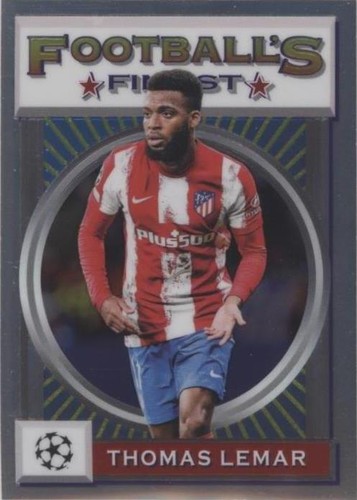 2021-22 Topps Finest Flashbacks UCL Thomas Lemar #198