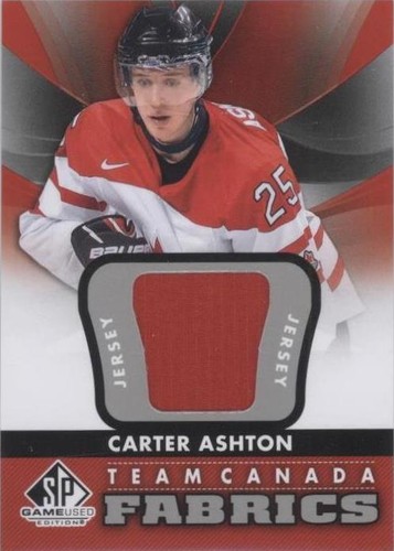2012-13 SP Game Used Edition - Carter Ashton #TC-1