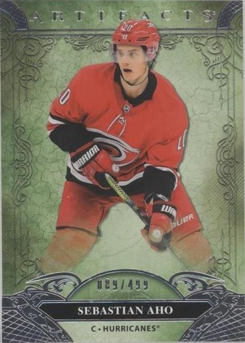 2020-21 Upper Deck Artifacts - Sebastian Aho #108