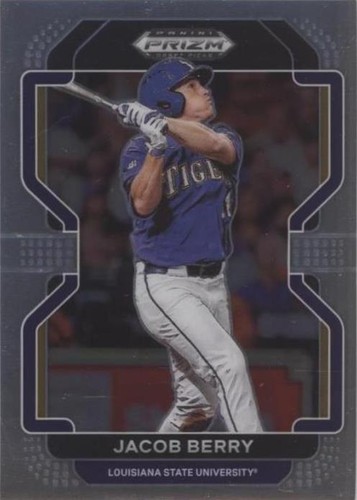 2022 Panini Prizm Draft Picks - Jacob Berry #PDP6