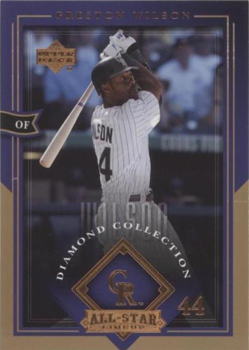 2004 Upper Deck Diamond Collection All-Star Lineup - Preston Wilson #30