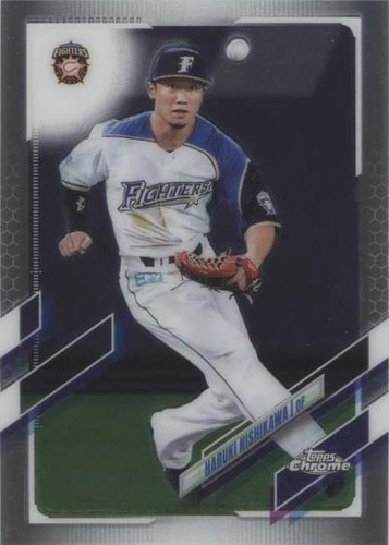 2021 Topps Chrome NPB Nippon Professional Baseball - Haruki Nishikawa #82