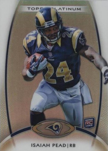 2012 Topps Platinum Isaiah Pead #109