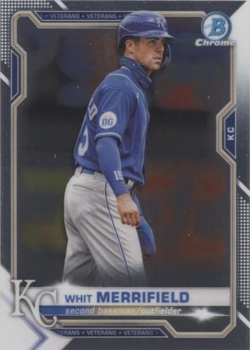 2021 Bowman Chrome - Whit Merrifield #52