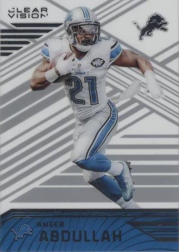 2016 Panini Clear Vision Ameer Abdullah #24