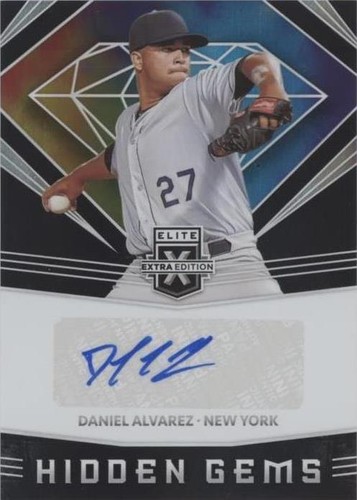2020 Panini Elite Extra Edition - Daniel Alvarez #HG-DA
