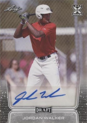 2020 Leaf Draft - Jordan Walker #BA-JW1