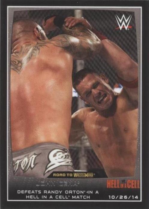 2015 Topps WWE Road to Wrestlemania - John Cena #56
