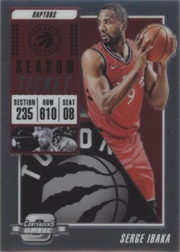 2018-19 Panini Contenders Optic - Serge Ibaka #74