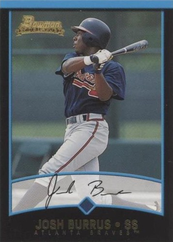 2001 Bowman Draft Picks & Prospects - Josh Burrus #BDP110